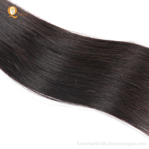 Cheuveux Humaine Indiene All Natural Products 3C 5A 6A 8A 9A 10a 12A Bone Mink Straight Hair Piece